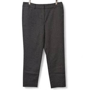 Liz Claiborne Career Classic Emma Ankle Pants Black‎ White Checkered Size 6